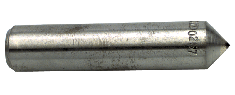 1/3 Carat - 7/16 x 6'' Shank - Coned Diamond Dresser - Exact Industrial Supply