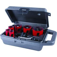 MHS04P PLUMBERS HOLE SAW KIT - Exact Industrial Supply