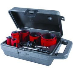 MHS100 HS STEEL HOLE SAW KIT - Exact Industrial Supply