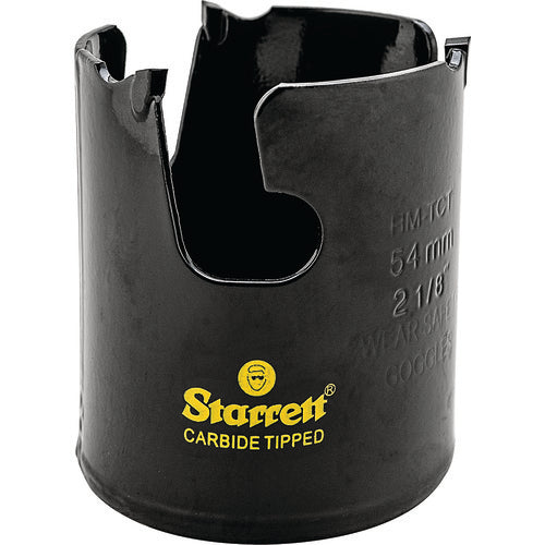 ‎2-1/8″ Carbide Tipped Hole Saw - Starrett - Exact Industrial Supply