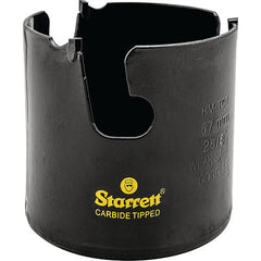 ‎2-5/8″ Carbide Tipped Hole Saw - Starrett - Exact Industrial Supply