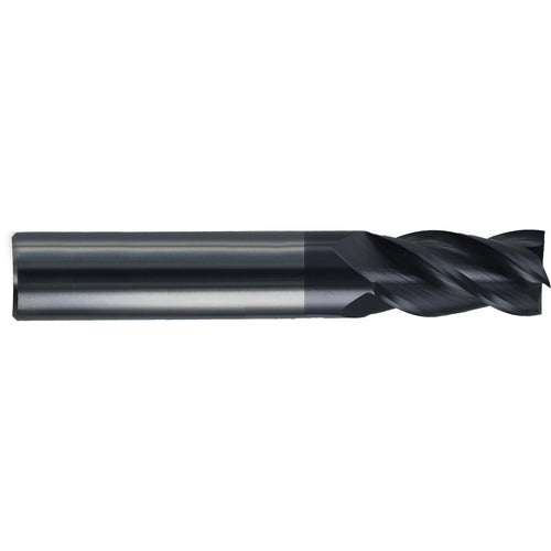 3/16″ Dia. × 3/16″ Shank × 5/8″ DOC × 2″ OAL, Carbide, veri4, 5 Flute, Plain, External, Square, Solid End Mill Series/List #5101 - Exact Industrial Supply
