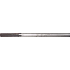 #10 Dia. 6-Flute, Round Shank, Straight Flute, HSS, 5″ OAL Chucking Reamer Series/List #1655 - Exact Industrial Supply