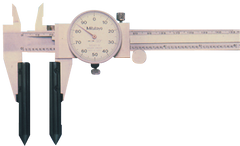 Center Line Gage - for 4; 6; & 8" Calipers - Exact Industrial Supply