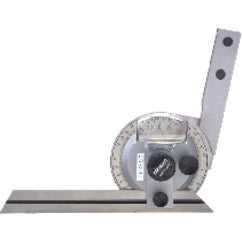 Model 187-904-360 Graduation-6″ Blade Size - Universal Bevel Protractor - Exact Industrial Supply