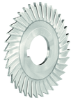 8 x 1/8 x 1-1/2 - HSS - Straight Side Tooth Slitting  - 48T - Uncoated - Exact Industrial Supply