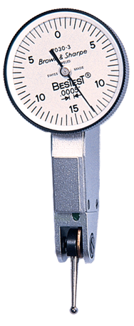 .2mm Range - .002mm Graduation - Horizontal Dial Test Indicator Kit - Exact Industrial Supply
