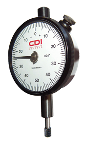 .200 Total Range - 0-10 Dial Reading - AGD 2 Dial Indicator - Exact Industrial Supply