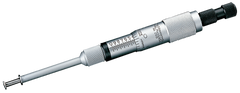 #260Z - .050 - 1.05'' Measuring Range - .001 Graduation - Hardened & Ground Face - Groove Micrometer - Exact Industrial Supply