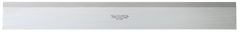#385-18 - 18'' Long x 1-13/32'' Wide x 11/16'' Thick - Steel Straight Edge With Bevel; No Graduations - Exact Industrial Supply