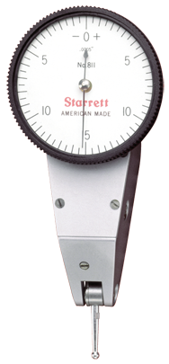 #811MPZ - .040 Range - .01mm Graduation - Swivel Head Dial Test Indicator - Exact Industrial Supply
