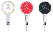 #R708ACZ - .010 Range - .0001 Graduation - Horizontal Dial Test Indicator with Dovetail Mount - Exact Industrial Supply