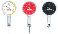 #708BCZ W/SLC - .020 Range - .0001 Graduation - Horizontal Dial Test Indicator with Dovetail Mount - Exact Industrial Supply