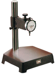 #653J - Kit Contains: .0005" Graduation; 0-25-0 Reading - Cast Iron Comparator Stand & Dial Indicator - Exact Industrial Supply