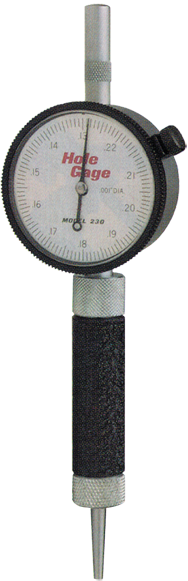 .130 - .230'' Capacity - Hole Gage - Exact Industrial Supply