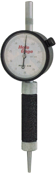 .010 - .040'' Capacity - Hole Gage - Exact Industrial Supply