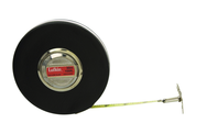 #HW226ME - 3/8" (10mm) x 100' (30m) -  Banner Measuring Tape - Exact Industrial Supply