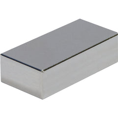 .12 x .50 × 1 Rectangular Rare Earth Magnet - Exact Industrial Supply