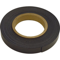 0.60″ × 1/2″ × 25 feet Flexible Magnet Material Plain Back - Exact Industrial Supply