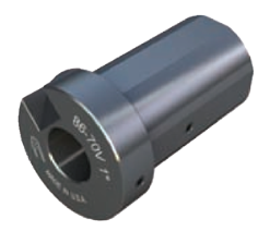 Mazak Style "V" Toolholder Bushing  - (OD: 50mm x ID: 5/16") - Part #: CNC 86-70VM 5/16" - Exact Industrial Supply