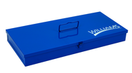 30-1/4 x 11-1/2 x 4-3/4" Blue Toolbox - Exact Industrial Supply