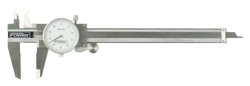 0 - 12'' Measuring Range (.001" Grad.) - Dial Caliper - #52-008-012 - Exact Industrial Supply