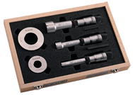 #52-255-890 - 4 - 6" - .00025'' Graduation - XT Holematic Bore Gage Set - Exact Industrial Supply