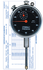 1 Total Range - 0-100 Dial Reading - AGD 2 Dial Indicator - Exact Industrial Supply