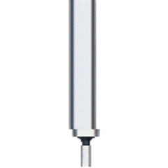 Edge Finder - Model 52–575–015 - Single End–1/2″ Shank–0.200″ Tip - Exact Industrial Supply