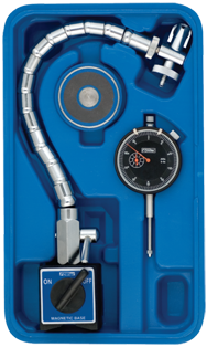 Kit Contains: AGD Indicator; Flex Arm Mag Base; Magnetic Indicator Back In Case - Chrome Flex Mag Set - Exact Industrial Supply