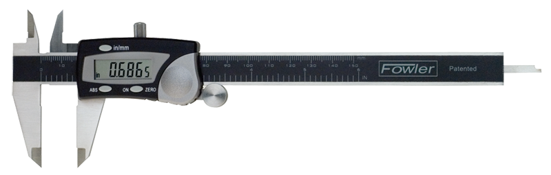 0 - 12" / 0 - 300mm Measuring Range (.0005" / .01mm Res.) - Electronic Caliper - Exact Industrial Supply