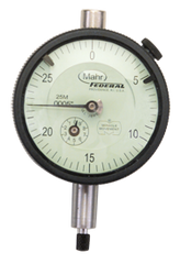 .125 Total Range - 0-50 Dial Reading - AGD 2 Dial Indicator - Exact Industrial Supply