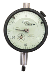 .025 Total Range - 0-10 Dial Reading - AGD 2 Dial Indicator - Exact Industrial Supply