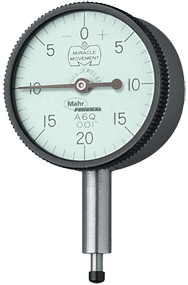 .100 Total Range - 0-20-0 Dial Reading - ANSI 0 Dial Indicator - Exact Industrial Supply