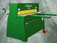 Hydraulic Sheet Metal Shear - #NH4825; 1/4" Capacity (Mild Steel); 7.5HP Motor - Exact Industrial Supply