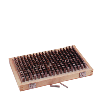 84 Pc. - (Cert) - .833 to .916 - Plus (Go) Fit - Gage Pin Set - Exact Industrial Supply