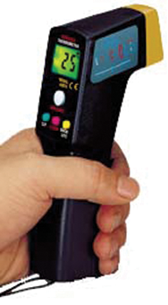 #IRT650 - 12:1 Wide-Range Infrared Thermometer - -25° to 999°F (-32° to 535°C) - Exact Industrial Supply
