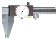 0 - 18'' Measuring Range (.001 Grad.) - Dial Caliper - Exact Industrial Supply