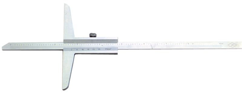 0 - 8 Measuring Range (.001 Grad.) - Vernier Depth Gage - Exact Industrial Supply