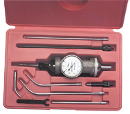 #52-710-025 Includes Feelers - Coaxial/Centering Dial Indicator - Exact Industrial Supply