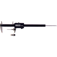 1 1/2″ Overall Length-0.062″ Shaft Diameter - Jaw Clamp-On Attachment for Calipers - Exact Industrial Supply