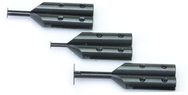 Set of 3 Pairs-Min Depth .400; .625; & 1 - Groove Measurement Caliper Jaw Set - Exact Industrial Supply