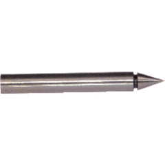 Edge Finder - Model 90 - Single End-1/2″ Shank - Point Tip - Exact Industrial Supply