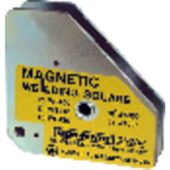 Magnetic Welding Square - Standard Heavy Duty - 3 3/4″ × 3/4″ × 4 3/8″-75 lbs Holding Capacity - Exact Industrial Supply