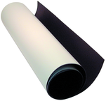 White Magnetic Sheeting - 25" Length - 196 lbs Holding Capacity - Exact Industrial Supply