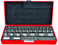 #PR1 - 36 Piece - Steel - Space Block Set - Exact Industrial Supply