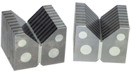 Magnetic Chuck V-Blocks (Set of 2) - Exact Industrial Supply