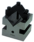 #NVB334I - 3 x 3 x 4'' - Single V-Block & Clamp - Exact Industrial Supply