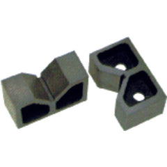 Cast Iron V-Block - Model VEB3-3″ × 2 3/8″ × 1 5/16″ - Exact Industrial Supply