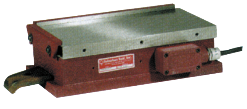 Electromagnetic Chuck with Transverse Poles - #EMCB824T; 8'' x 24'' - Exact Industrial Supply